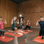 Group fitness class