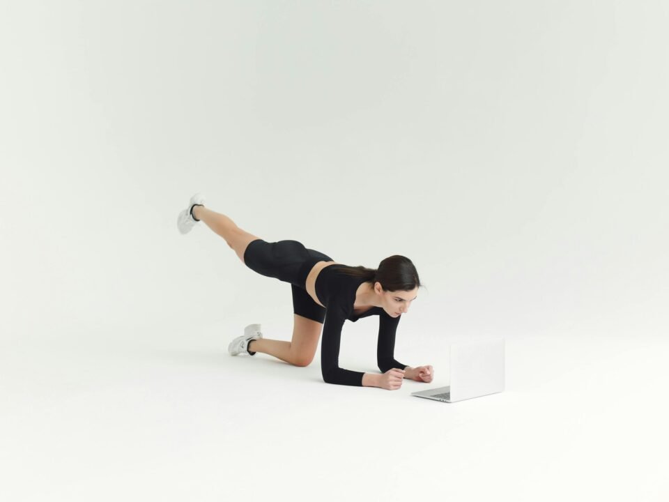 Woman working out